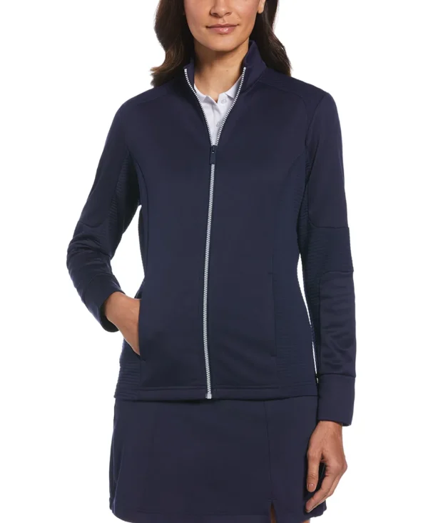 LADIES FULL-ZIP OTTOMAN JACKET