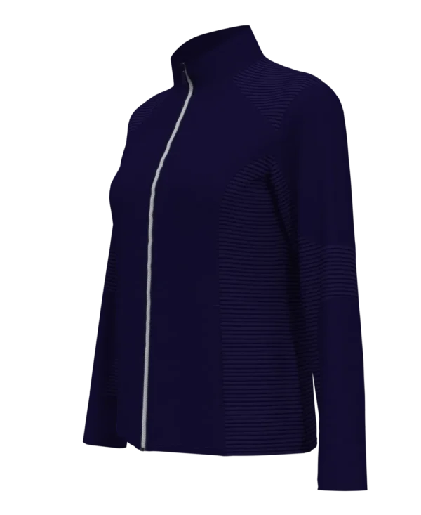 LADIES FULL-ZIP OTTOMAN JACKET