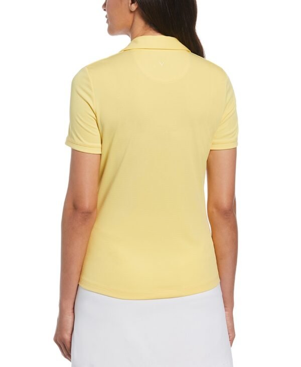 LADIES MICRO TEXTURE POLO