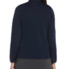 LADIES DIAMOND QUILTED FLEECE 1/4-ZIP