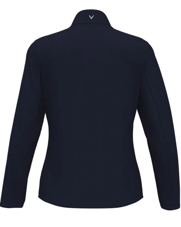 LADIES DIAMOND QUILTED FLEECE 1/4-ZIP