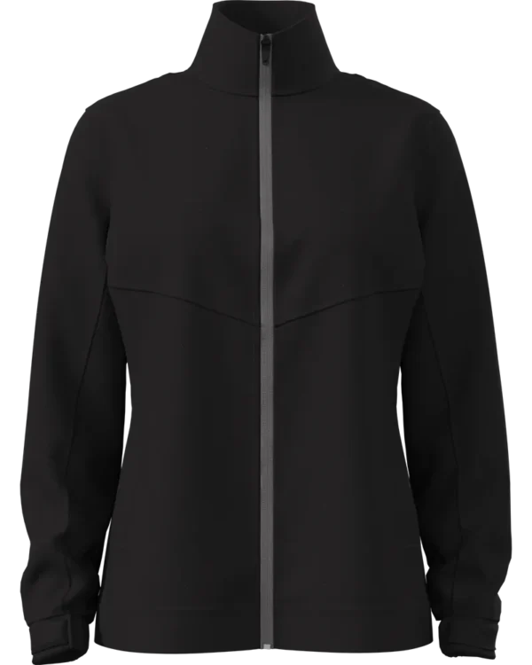 LADIES LS SOFT SHELL FULL ZIP JACKET