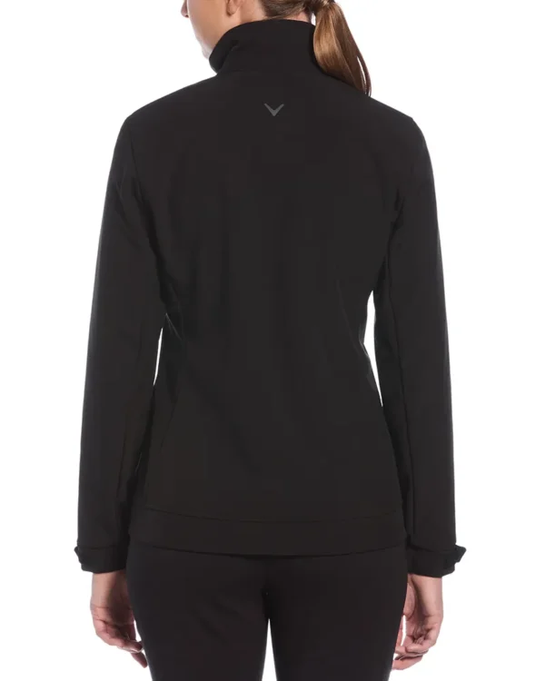 LADIES LS SOFT SHELL FULL ZIP JACKET