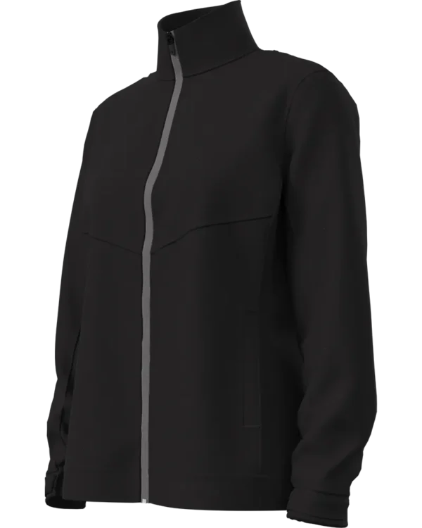 LADIES LS SOFT SHELL FULL ZIP JACKET