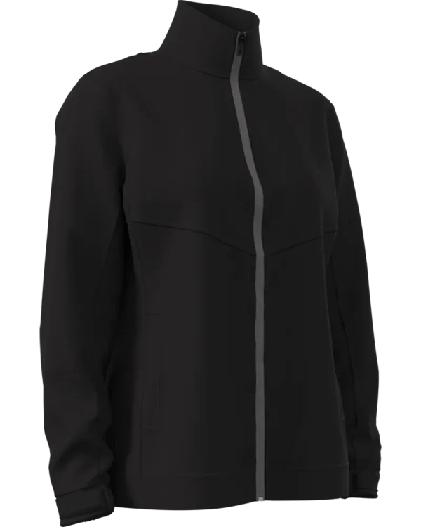 LADIES LS SOFT SHELL FULL ZIP JACKET