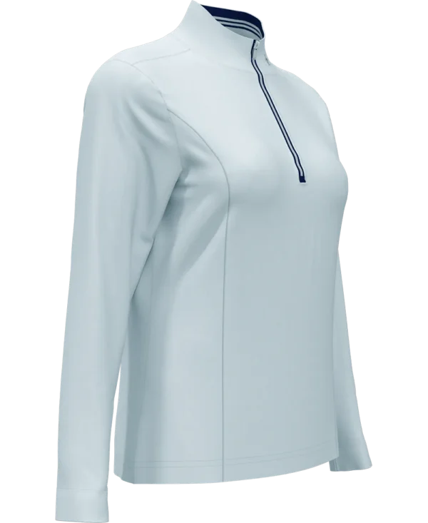 LADIES CLUBHOUSE MOCK PULLOVER