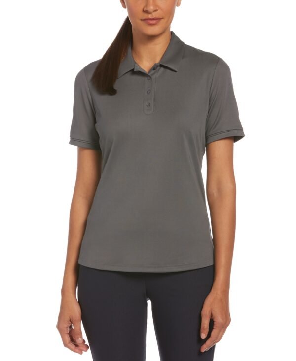 LADIES SOLID POLO