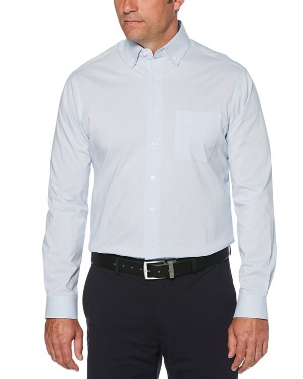 MINI-GRID WOVEN SHIRT