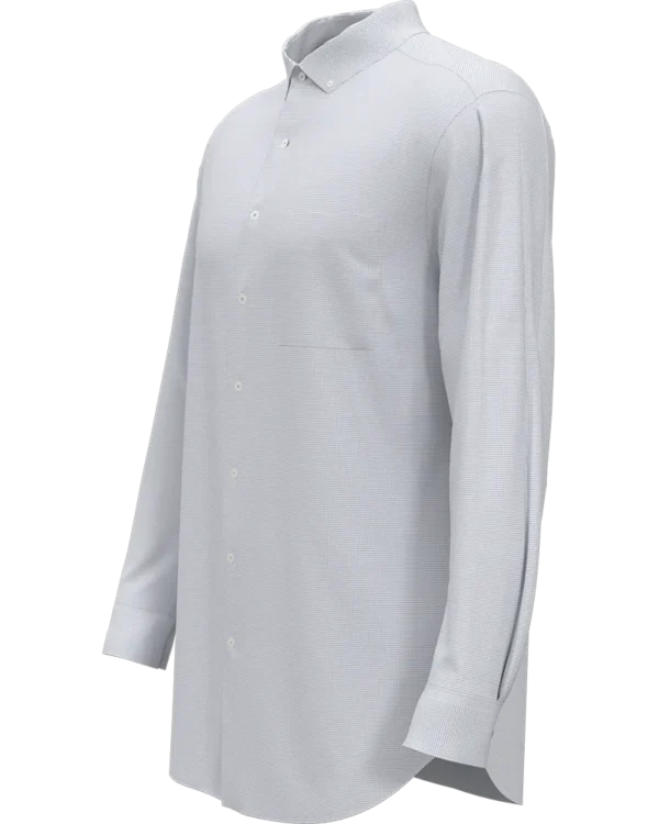 MINI-GRID WOVEN SHIRT