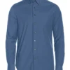 BIG & TALL HEATHERED WOVEN SHIRT