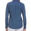 LADIES HEATHERED WOVEN SHIRT