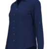 LADIES HEATHERED WOVEN SHIRT