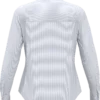 LADIES MINI-GRID WOVEN SHIRT