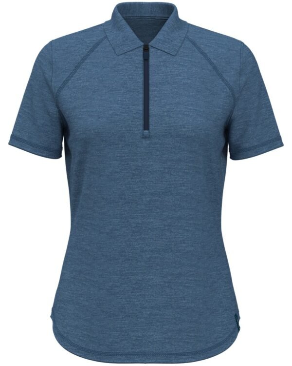 LADIES DOUBLE KNIT POLO