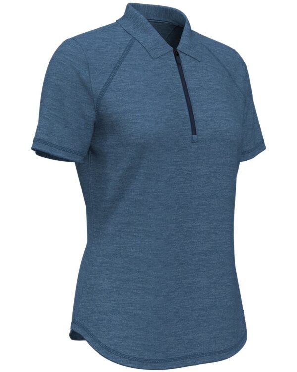 LADIES DOUBLE KNIT POLO