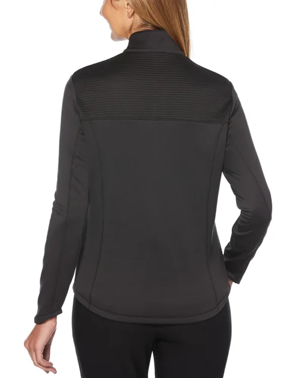 LADIES OTTOMAN FLEECE PULLOVER