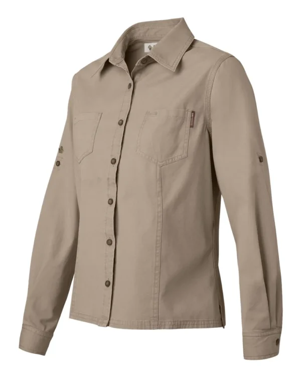 imgi_27_22422_fl Women's Sawtooth Collection Mortar Long Sleeve Shirt - 8284