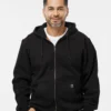 Men's Tall Crossfire Heavyweight Power Fleece Hooded Jacket with Thermal Lining - 7033T