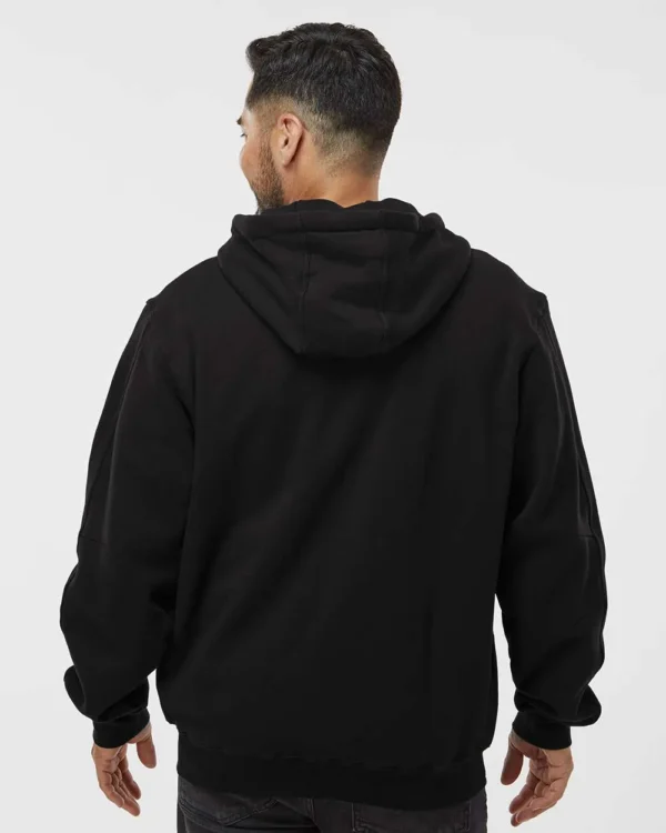 Men's Tall Crossfire Heavyweight Power Fleece Hooded Jacket with Thermal Lining - 7033T