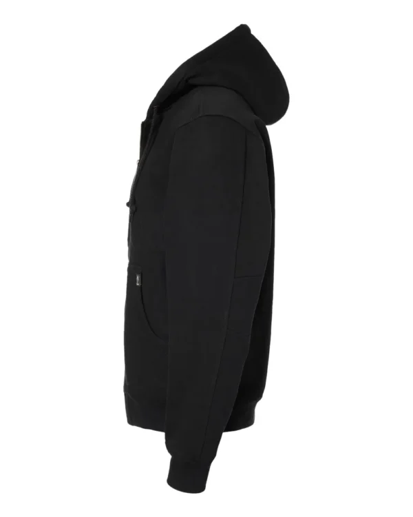 Men's Tall Crossfire Heavyweight Power Fleece Hooded Jacket with Thermal Lining - 7033T