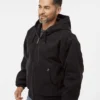 Men's Tall Cheyenne Boulder Cloth™ Hooded Jacket with Tricot Quilt Lining - 5020T
