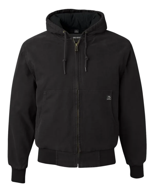 Men's Tall Cheyenne Boulder Cloth™ Hooded Jacket with Tricot Quilt Lining - 5020T