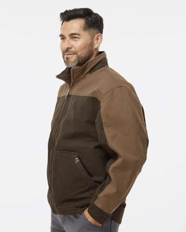 Men's Horizon Two-Tone Boulder Cloth™ Canvas Jacket Tall Size - 5089T