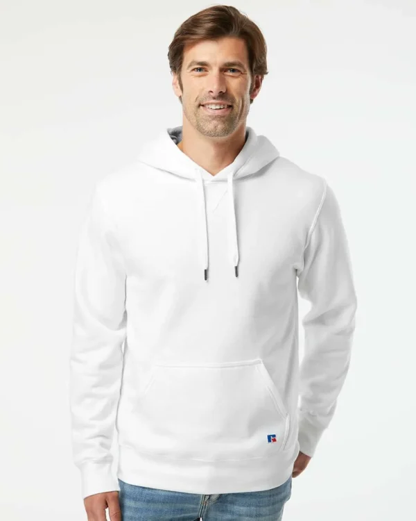 Unisex Cotton Rich Fleece Hooded Sweatshirt - 82ONSM