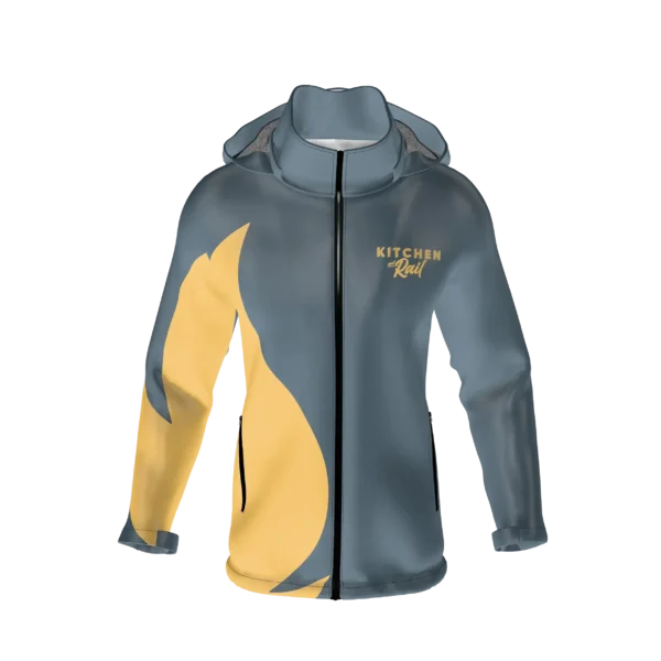 MEN'S ZIP UP WINDBREAKER JACKET LINED