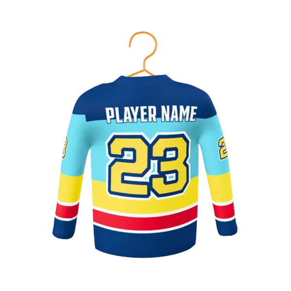 REPLICA LITTLE JERSEY VNECK LONG SLEEVE