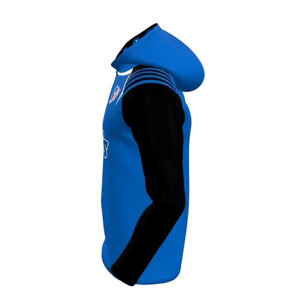 MEN'S/YOUTH 1/4 ZIP HOODED LS