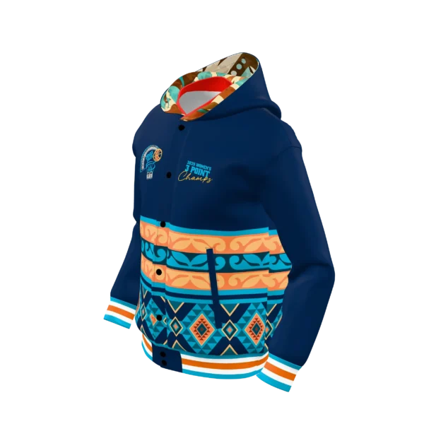 HOODIE DOUBLE COLLAR