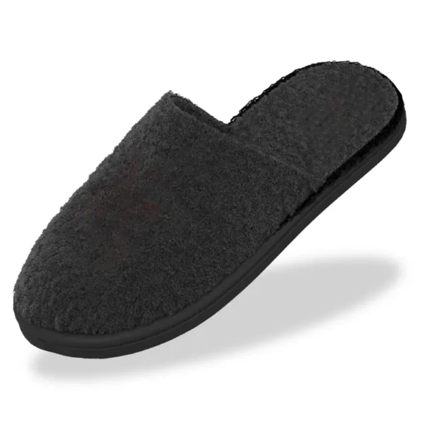 50MOQ DELUXE SLIPPER SUBLIMATED POLY WITH EMBROIDERY