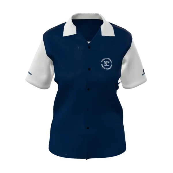 WOMEN'S BUTTON UP SS