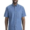 DENIM SHORT SLEEVE MENS SHIRT