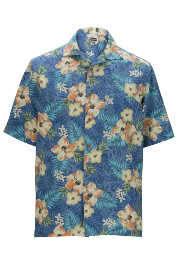 HIBISCUS MULTICOLOR CAMP SHIRT