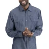 CHAMBRAY SHIRT - TWO POCKET