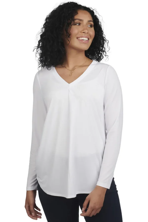 SOFT PLEATED LADIES BLOUSE