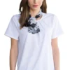 JEWEL NECK LADIES BLOUSE