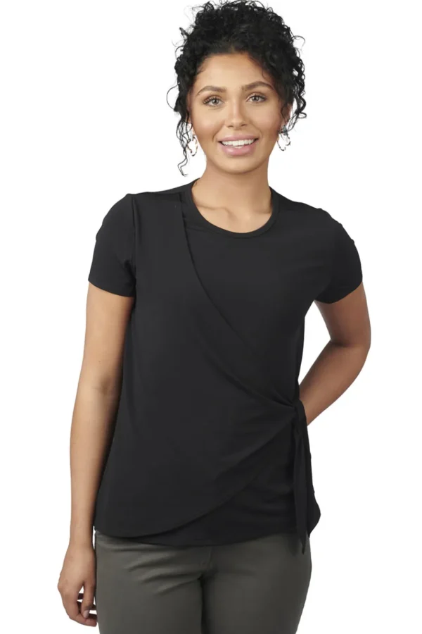 SOFT WRAP LADIES BLOUSE