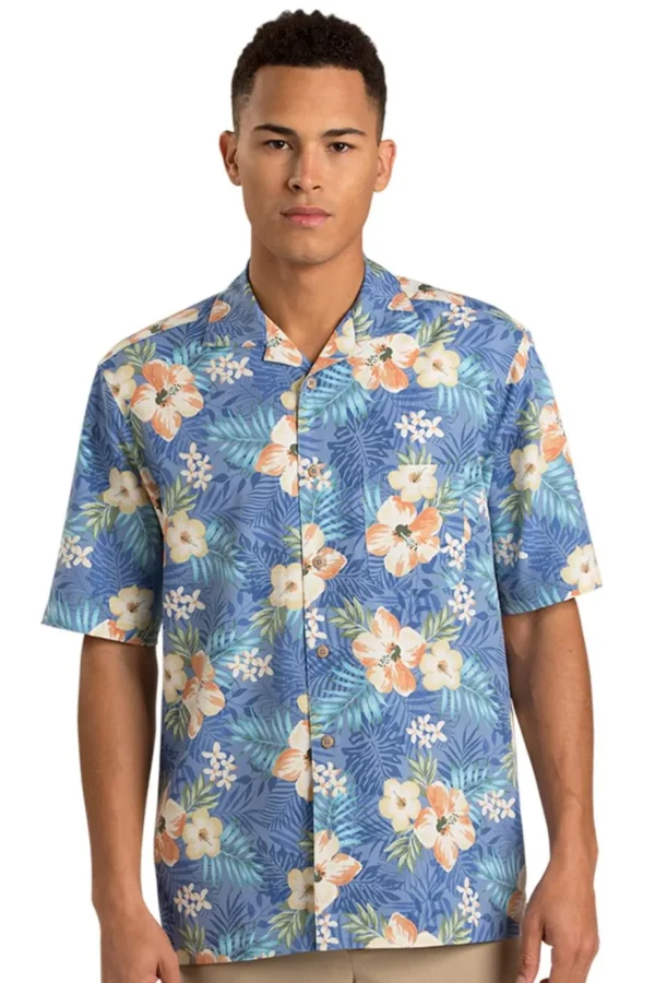 HIBISCUS MULTICOLOR CAMP SHIRT
