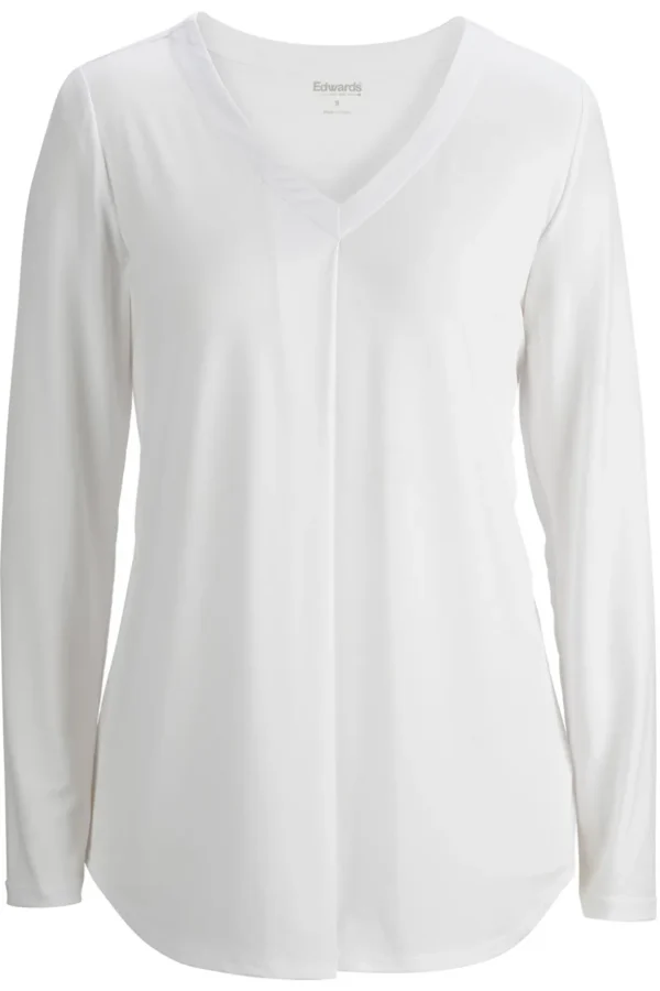 SOFT PLEATED LADIES BLOUSE