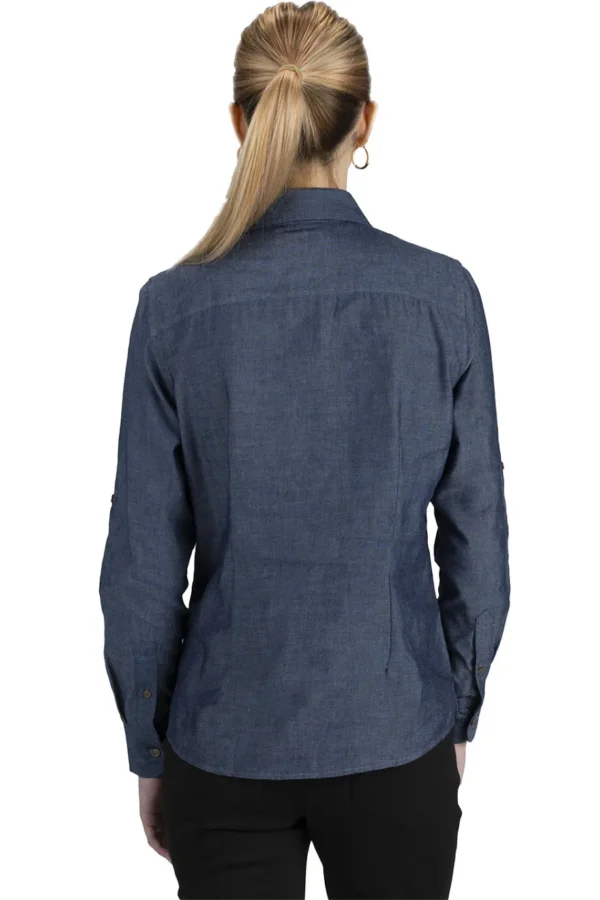 CHAMBRAY SHIRT with TWO POCKETS