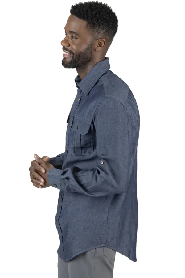 CHAMBRAY SHIRT - TWO POCKET