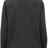 BANDED COLLAR BATISTE SHIRT