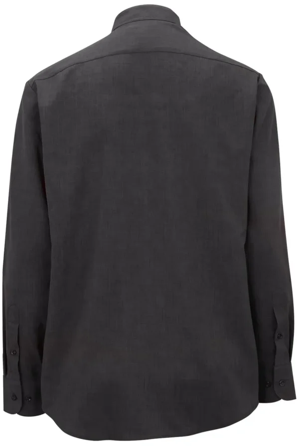 BANDED COLLAR BATISTE SHIRT
