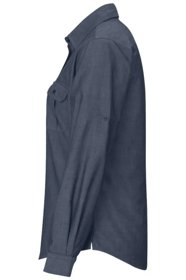 CHAMBRAY SHIRT with TWO POCKETS