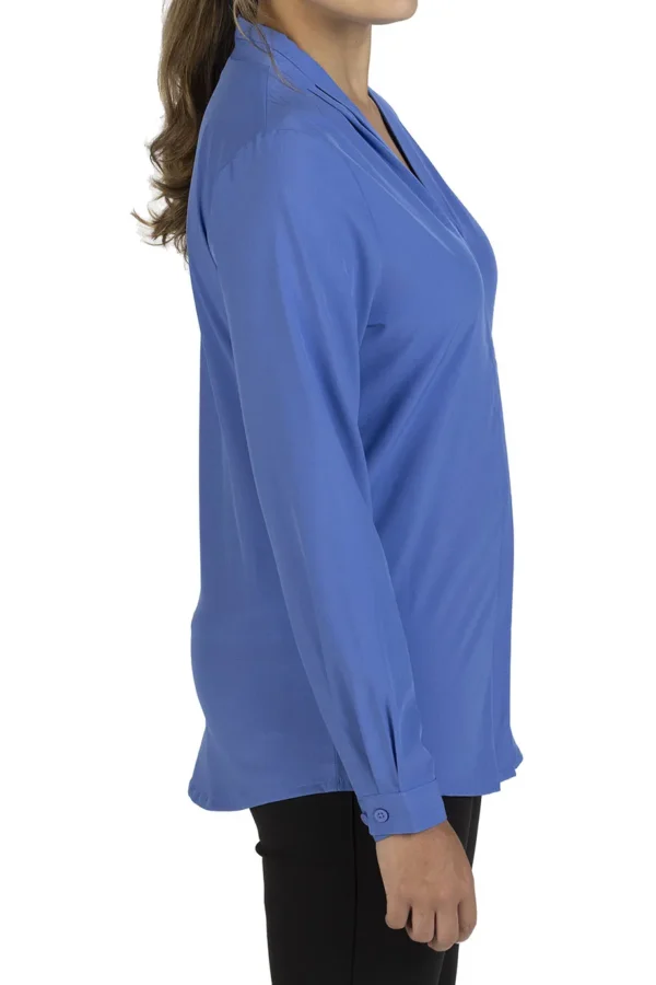 V-NECK LADIES BLOUSE