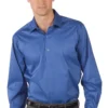 STRETCH BROADCLOTH LONG SLEEVE MENS SHIRT