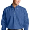 EASY CARE POPLIN LONG SLEEVE MENS SHIRT